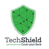 TechShield logo, TechShield contact details