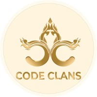 CODE CLANS logo, CODE CLANS contact details