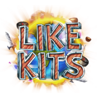 LikeKits logo, LikeKits contact details