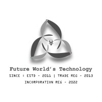 'Future World''s Technology' logo, 'Future World''s Technology' contact details