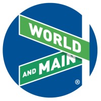 World and Main logo, World and Main contact details