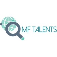 MF Talents logo, MF Talents contact details