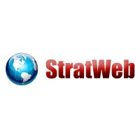 StratWeb logo, StratWeb contact details