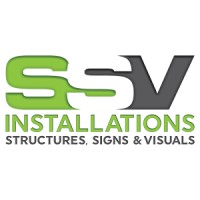 SSV Installations logo, SSV Installations contact details