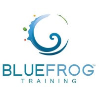 BlueFrog Training logo, BlueFrog Training contact details