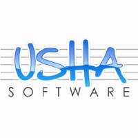 USHA Software logo, USHA Software contact details