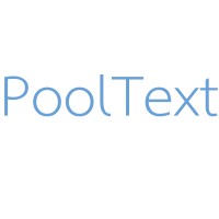 PoolText logo, PoolText contact details