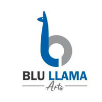 Blu Llama Arts logo, Blu Llama Arts contact details