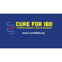 CURE for IBD logo, CURE for IBD contact details