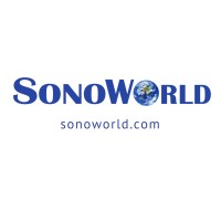 SonoWorld logo, SonoWorld contact details