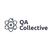 QA Collective logo, QA Collective contact details