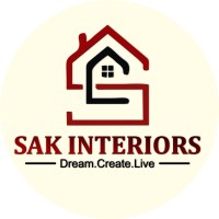 S A K INTERIORS logo, S A K INTERIORS contact details