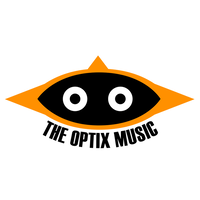 The Optix Music logo, The Optix Music contact details