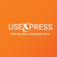 USEXpress logo, USEXpress contact details