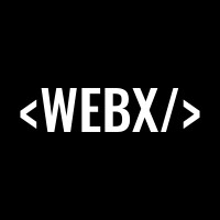 WEBX logo, WEBX contact details