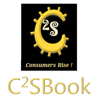 C2SBook logo, C2SBook contact details