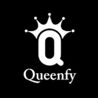 Queenfy logo, Queenfy contact details