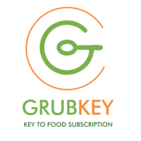 GrubKey logo, GrubKey contact details