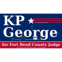 KP George for Fort Bend County Judge logo, KP George for Fort Bend County Judge contact details