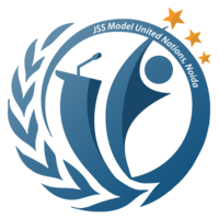 JSS Model United Nations logo, JSS Model United Nations contact details