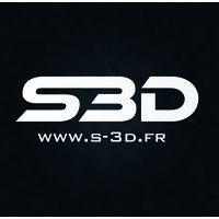 S3D logo, S3D contact details