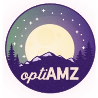 optiAMZ logo, optiAMZ contact details