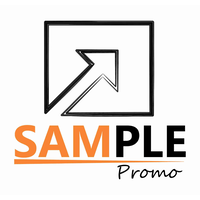 Sample Promo logo, Sample Promo contact details