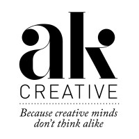 AK Creative logo, AK Creative contact details