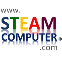 STEAM Computer logo, STEAM Computer contact details