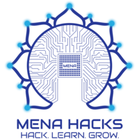 MENA Hacks logo, MENA Hacks contact details