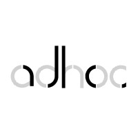 adhoc logo, adhoc contact details