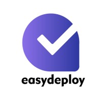 EasyDeploy logo, EasyDeploy contact details