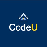 CodeU logo, CodeU contact details