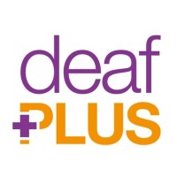 deafPLUS logo, deafPLUS contact details