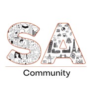 SA Community logo, SA Community contact details