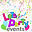 Let's Party Painters logo, Let's Party Painters contact details