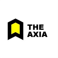 The Axia logo, The Axia contact details