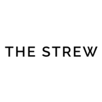 The Strew logo, The Strew contact details