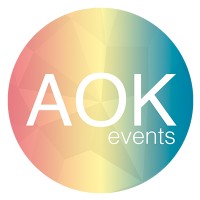 AOK Events logo, AOK Events contact details