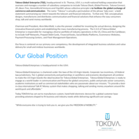 Tokova Global Enterprise logo, Tokova Global Enterprise contact details