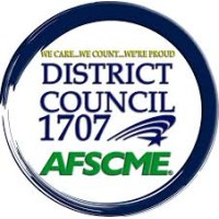 District Council 1707/AFSCME logo, District Council 1707/AFSCME contact details