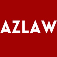 AZLAW logo, AZLAW contact details