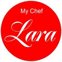 My Chef Lara logo, My Chef Lara contact details