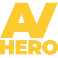 AV HERO logo, AV HERO contact details