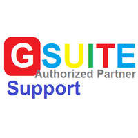 G Suite support logo, G Suite support contact details