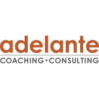 adelante coaching + consulting logo, adelante coaching + consulting contact details