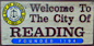 City of Reading logo, City of Reading contact details