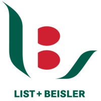 List + Beisler logo, List + Beisler contact details