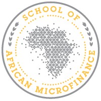 School of African Microfinance logo, School of African Microfinance contact details