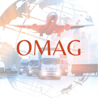 OMAG logo, OMAG contact details